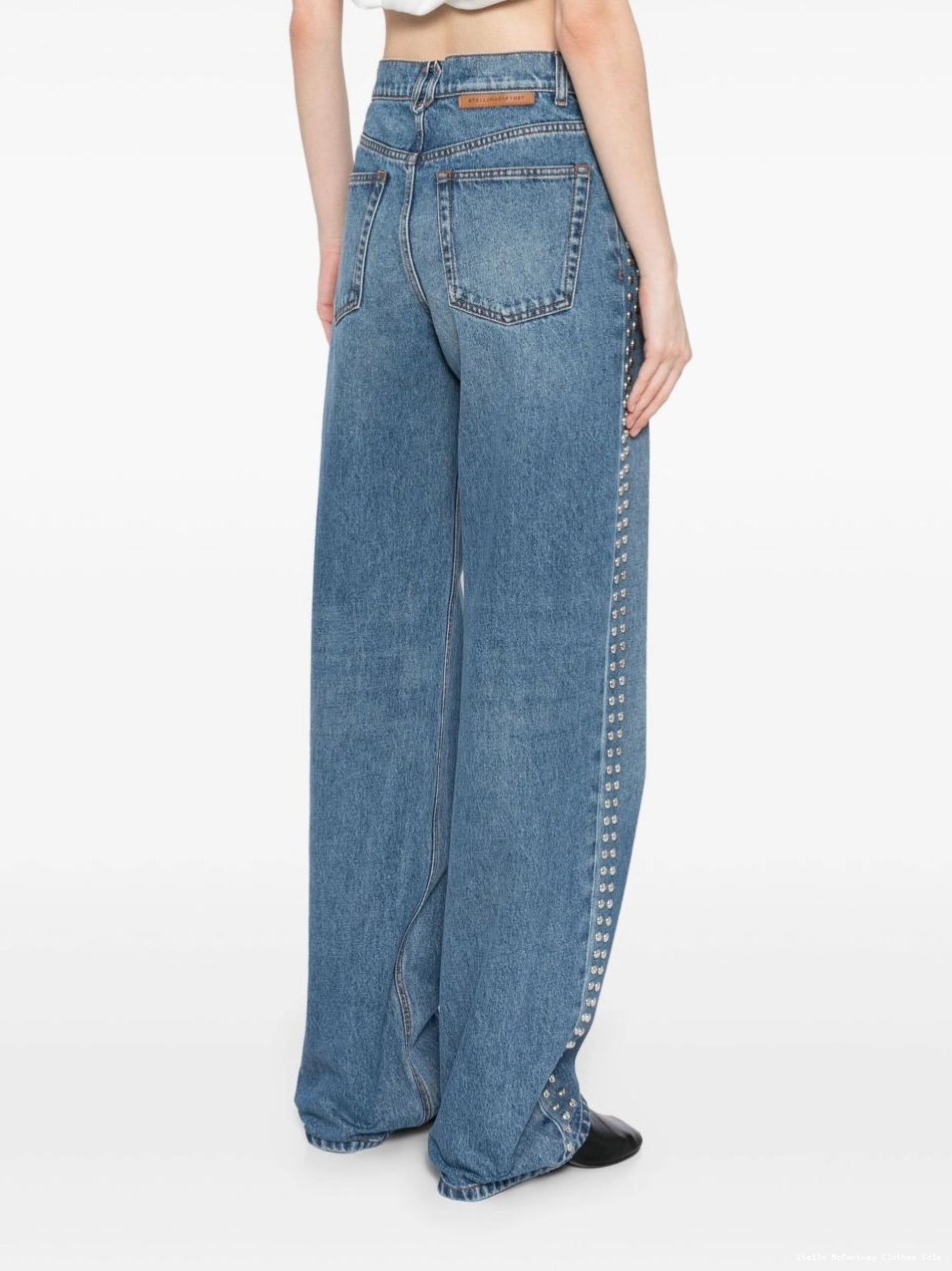 Cheap McCartney jeans Stella studded Women 0825